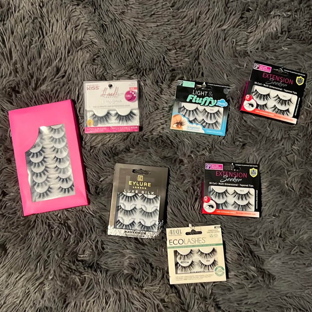 Eyelashes each $10